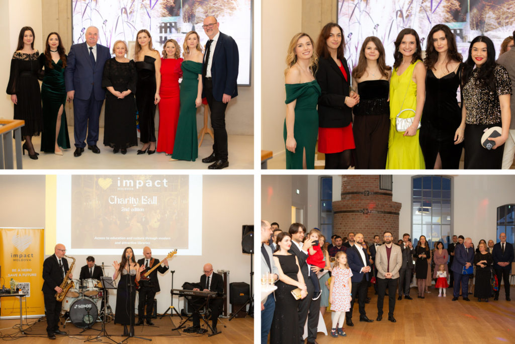 Guests in evening dress at the second Charity Ball
